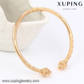 51510 Xuping new design wholesale gold plated indian bangles without stone